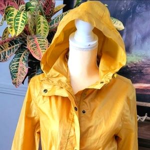 JOULES Parka Jacket With Hoodie & Pockets